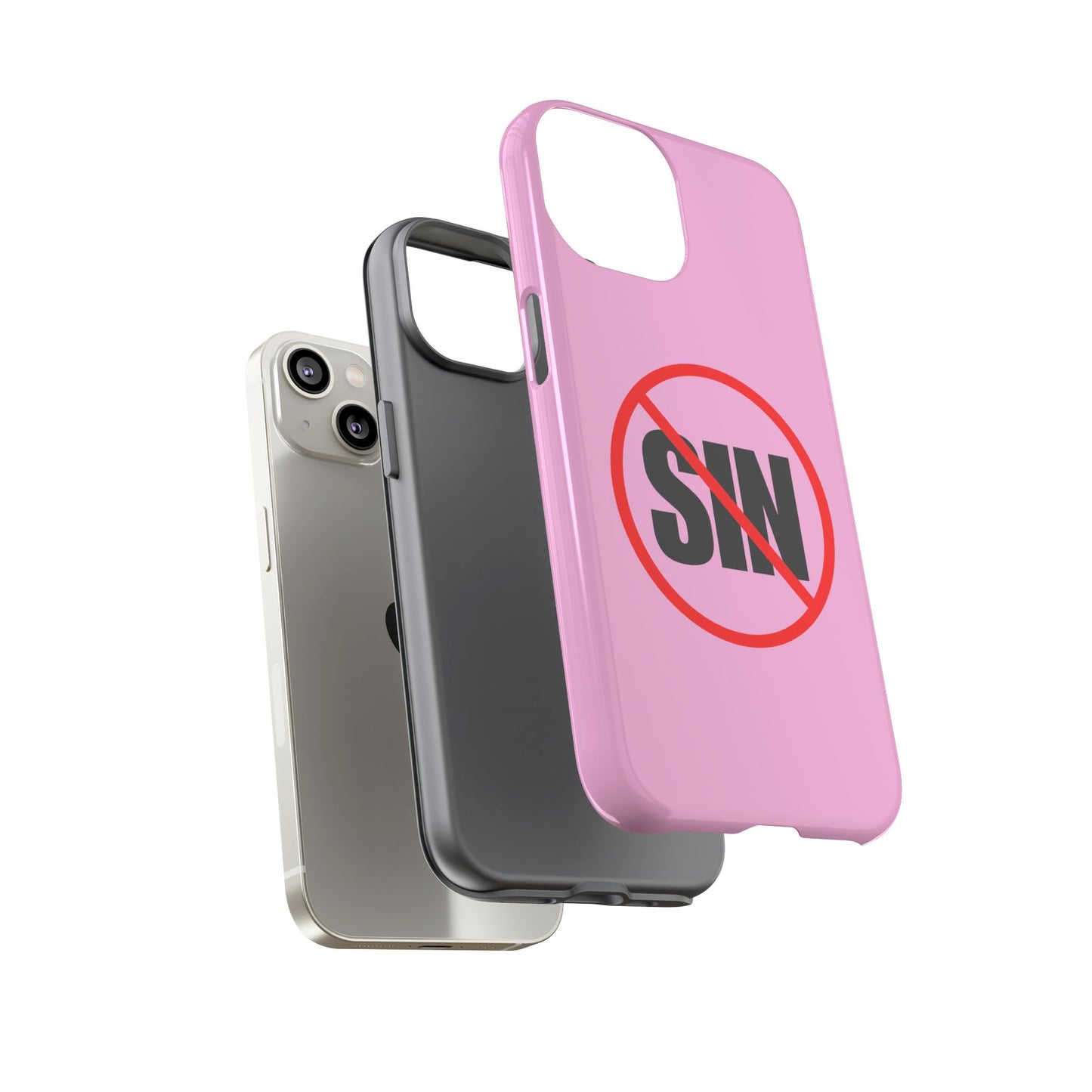 "No More Sin" Phone Case —