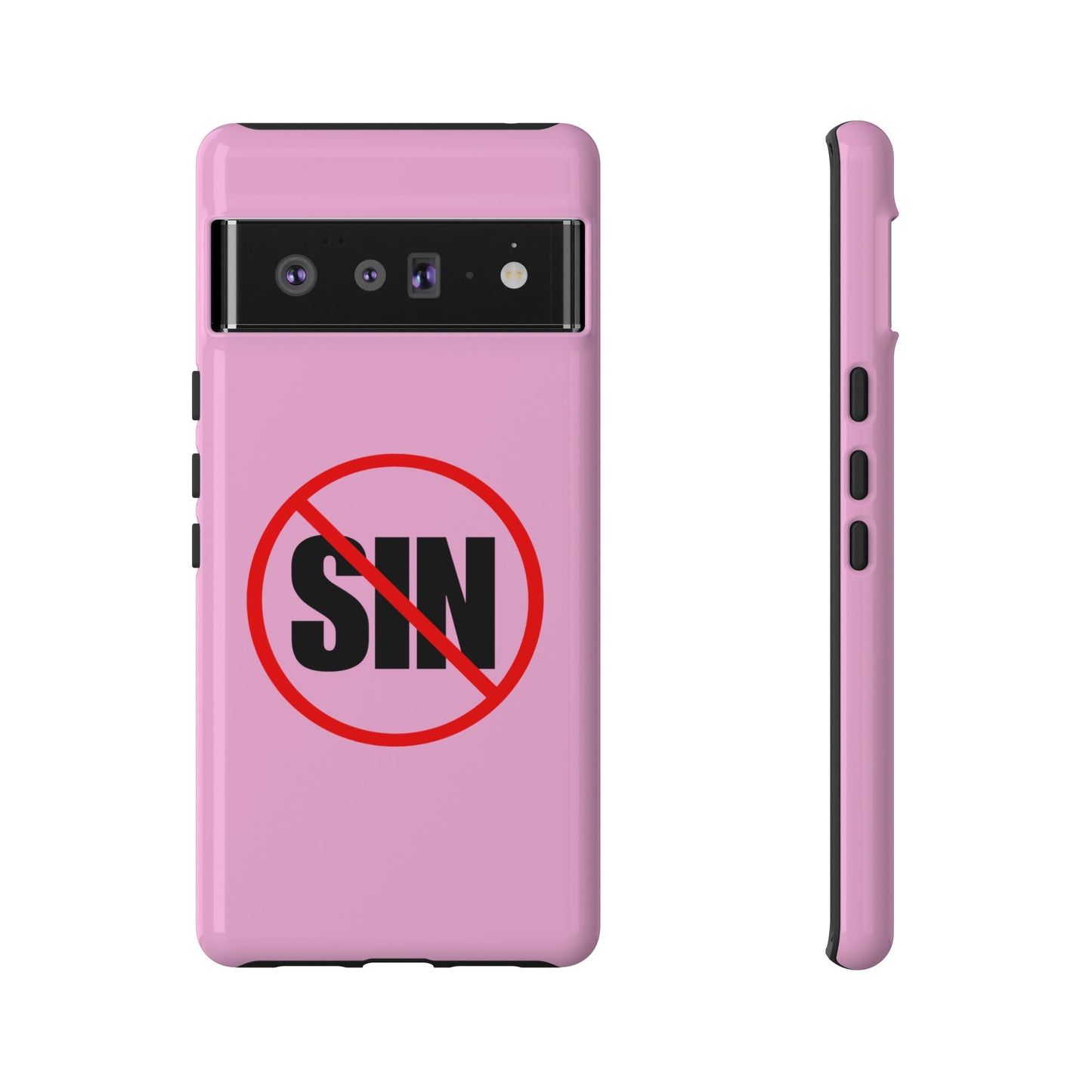 "No More Sin" Phone Case —
