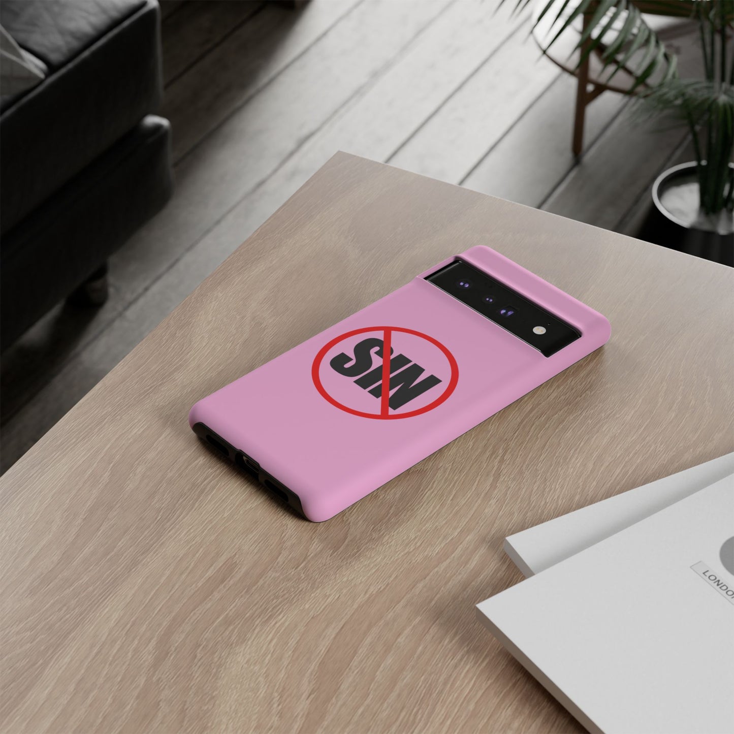 "No More Sin" Phone Case —