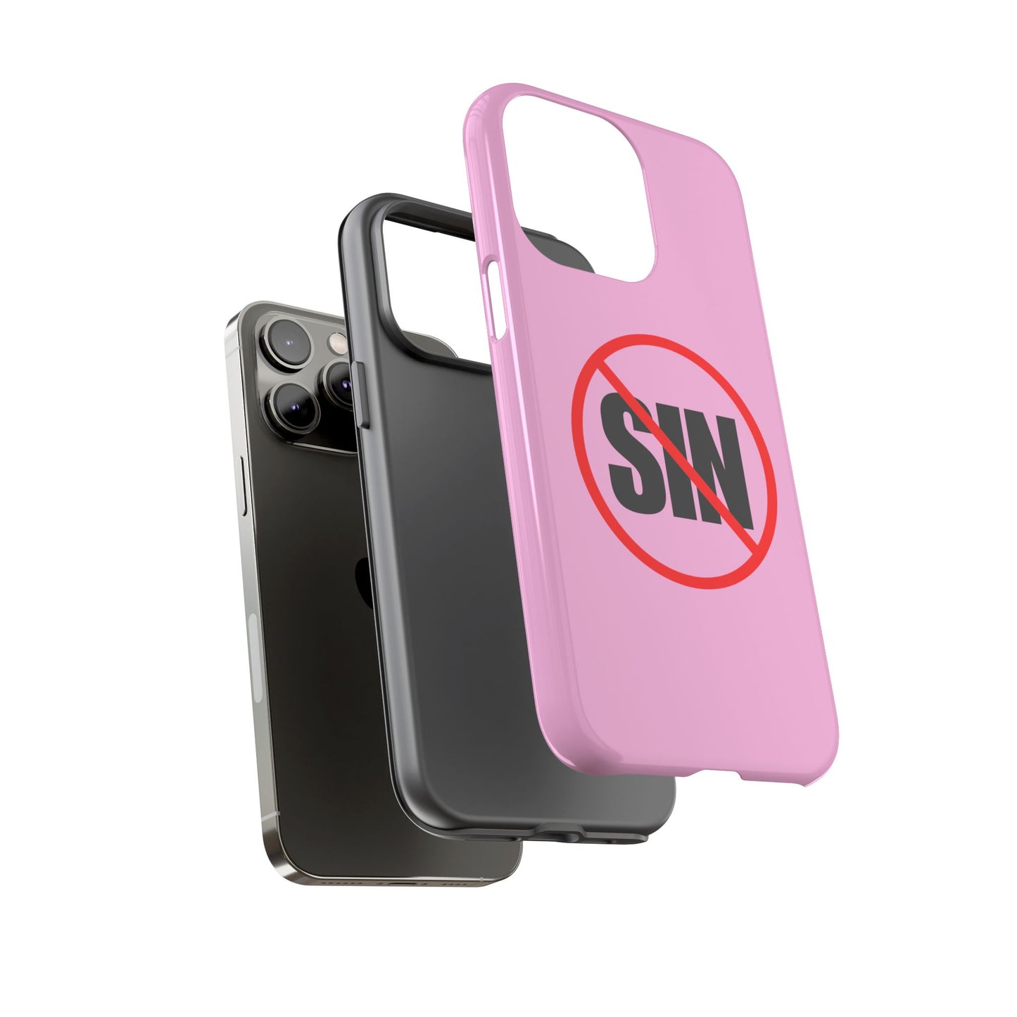 "No More Sin" Phone Case —