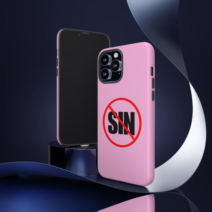 "No More Sin" Phone Case —