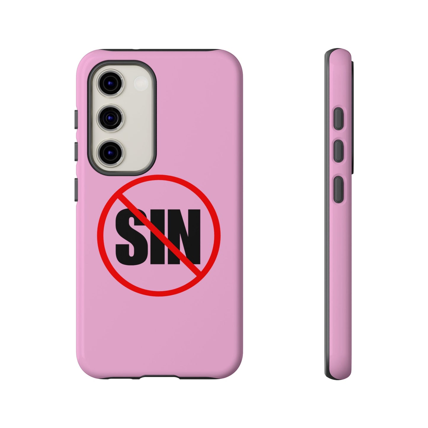 "No More Sin" Phone Case —
