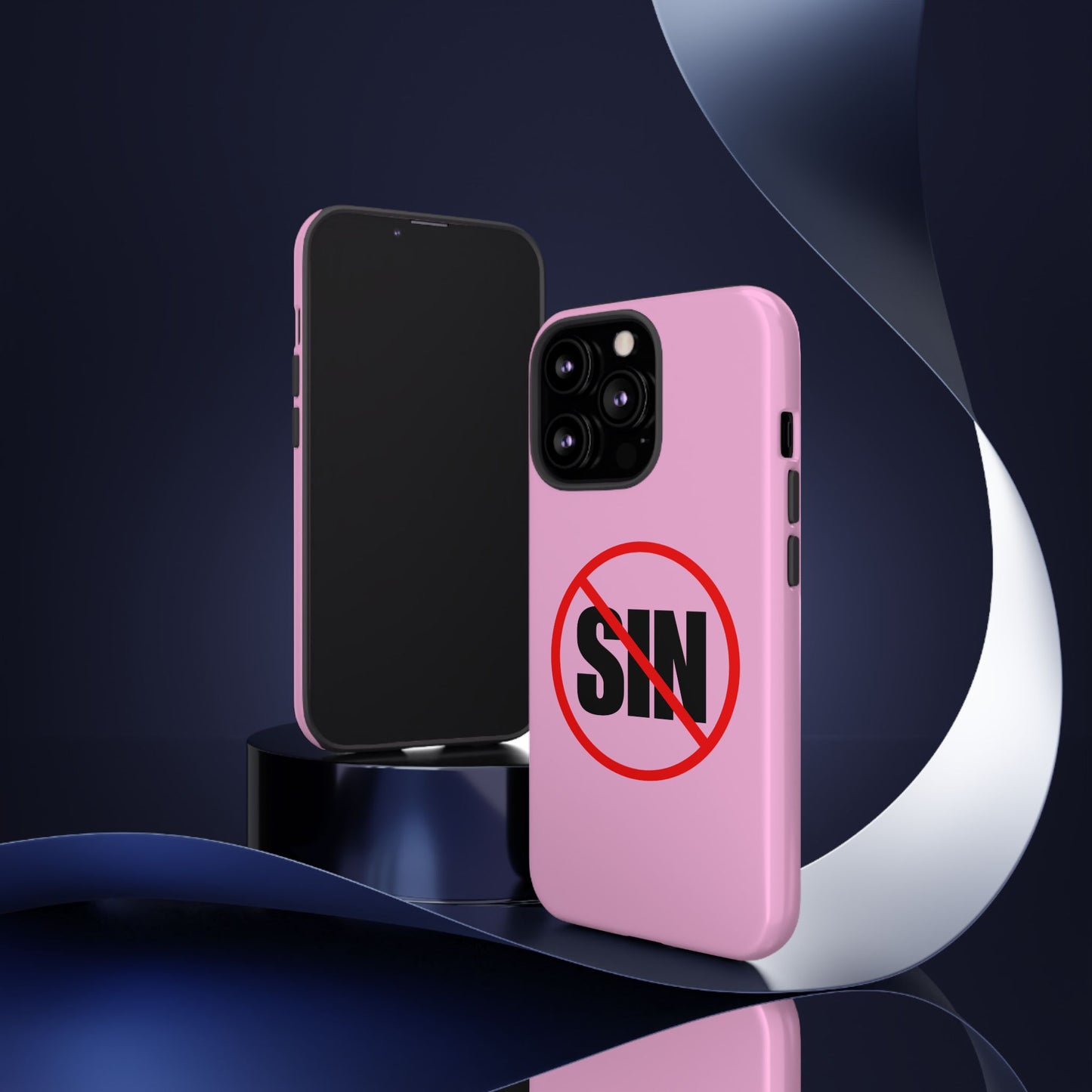 "No More Sin" Phone Case —
