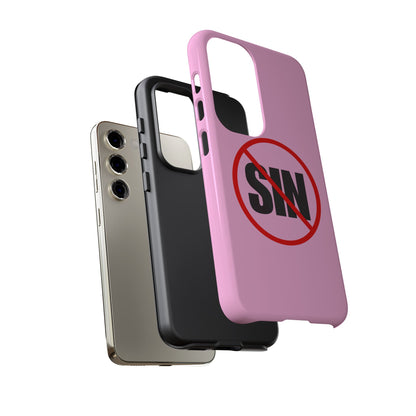 "No More Sin" Phone Case —