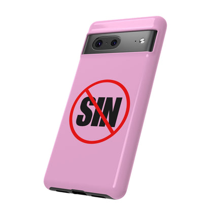 "No More Sin" Phone Case —
