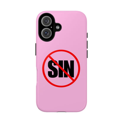 "No More Sin" Phone Case —