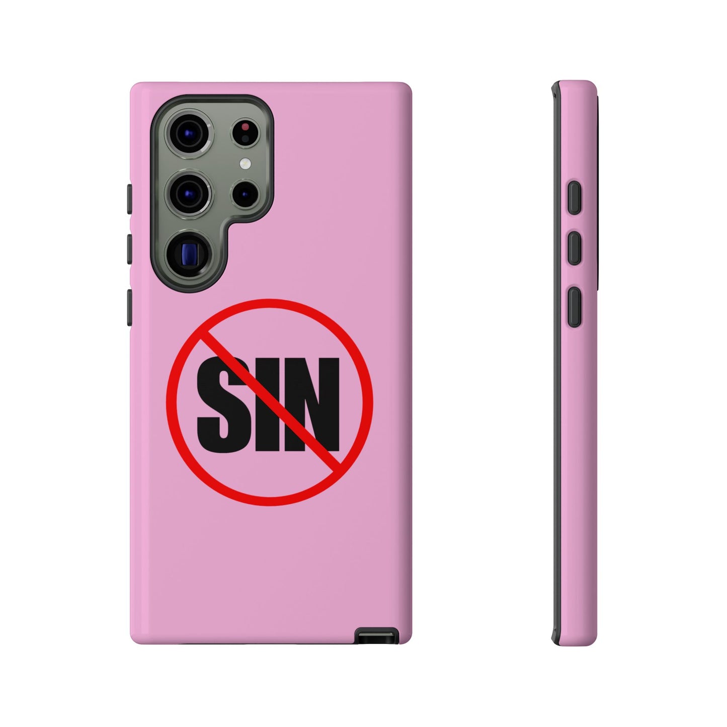 "No More Sin" Phone Case —