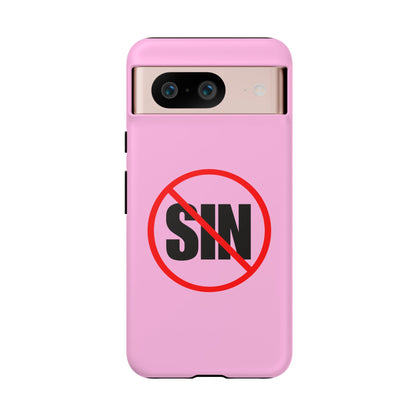 "No More Sin" Phone Case —