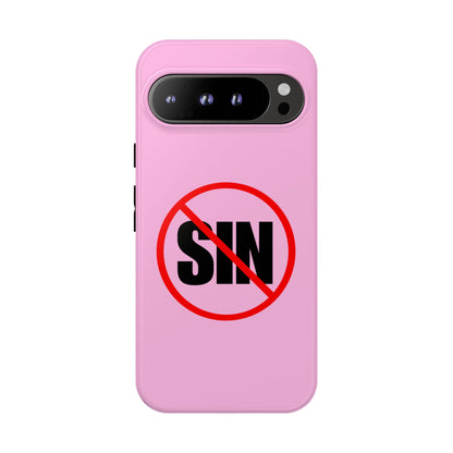 "No More Sin" Phone Case —