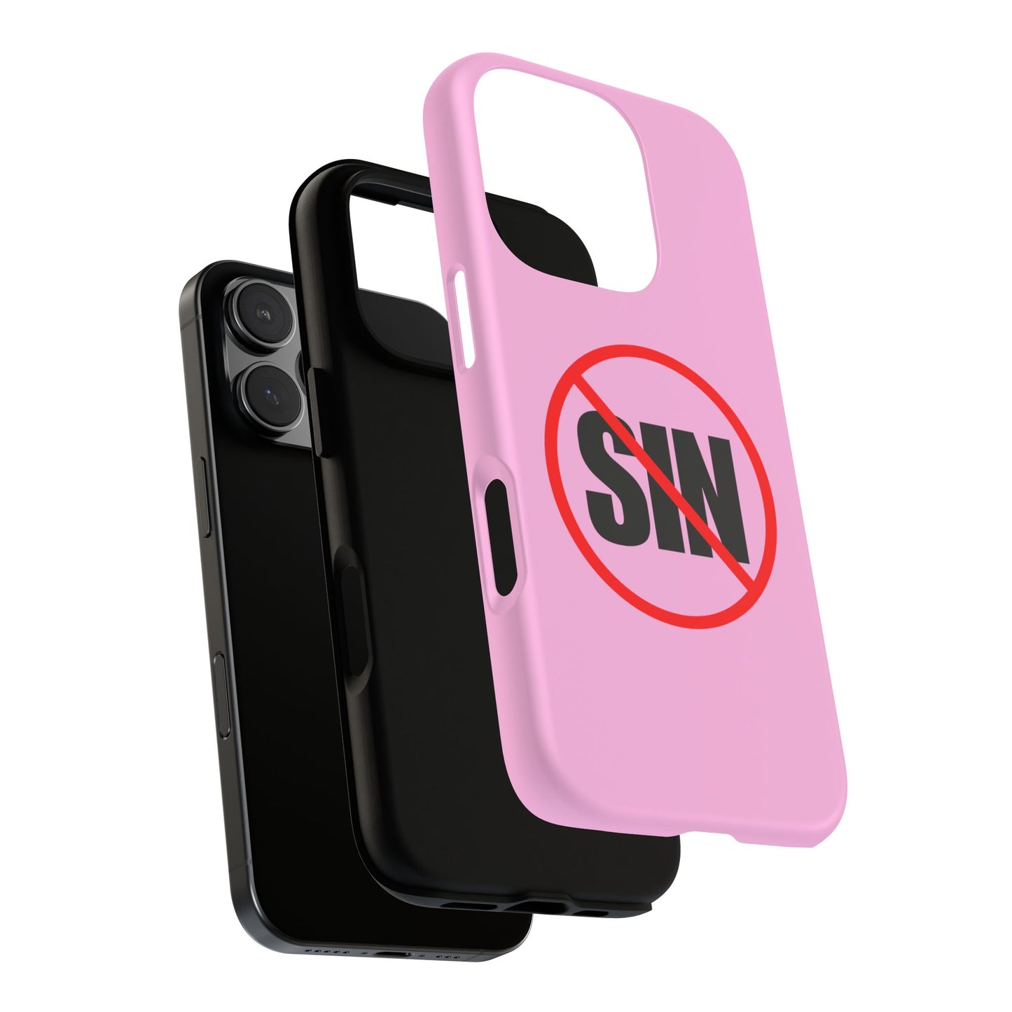 "No More Sin" Phone Case —