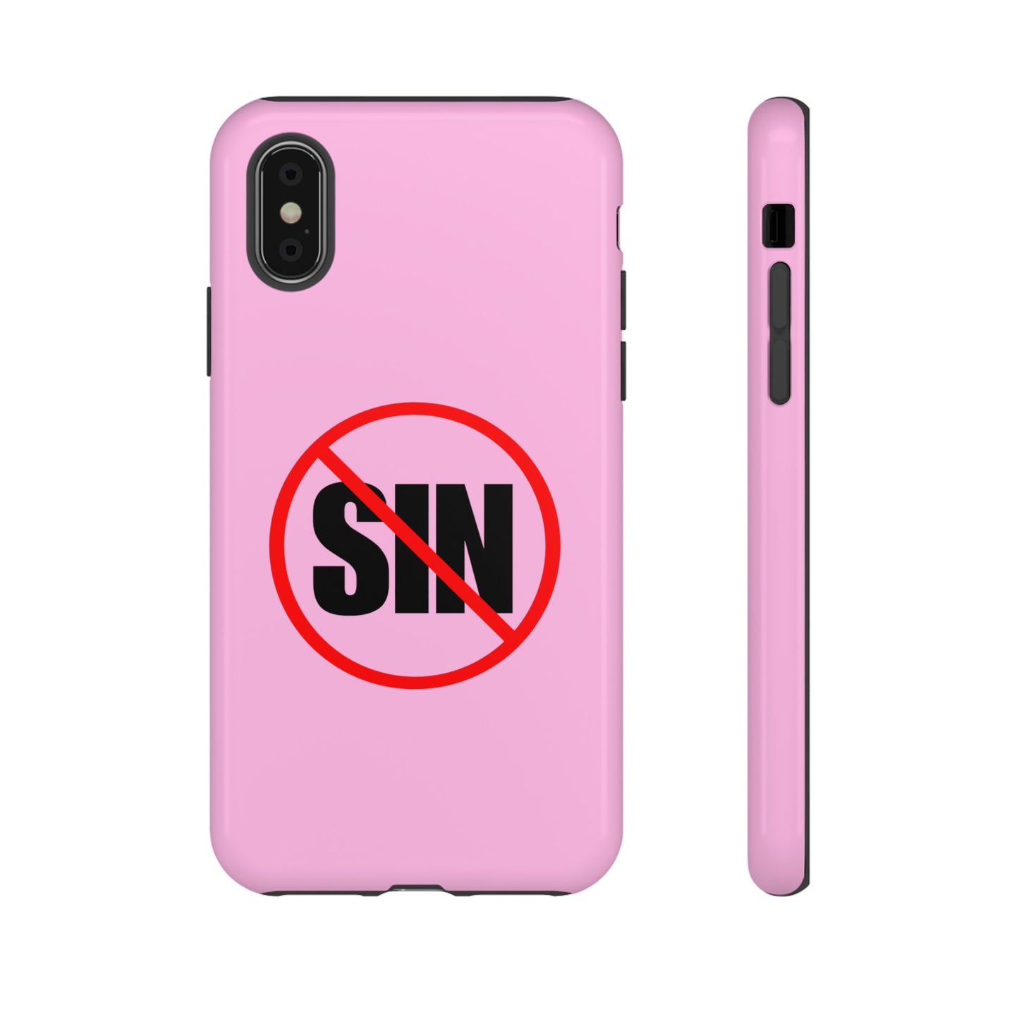"No More Sin" Phone Case —
