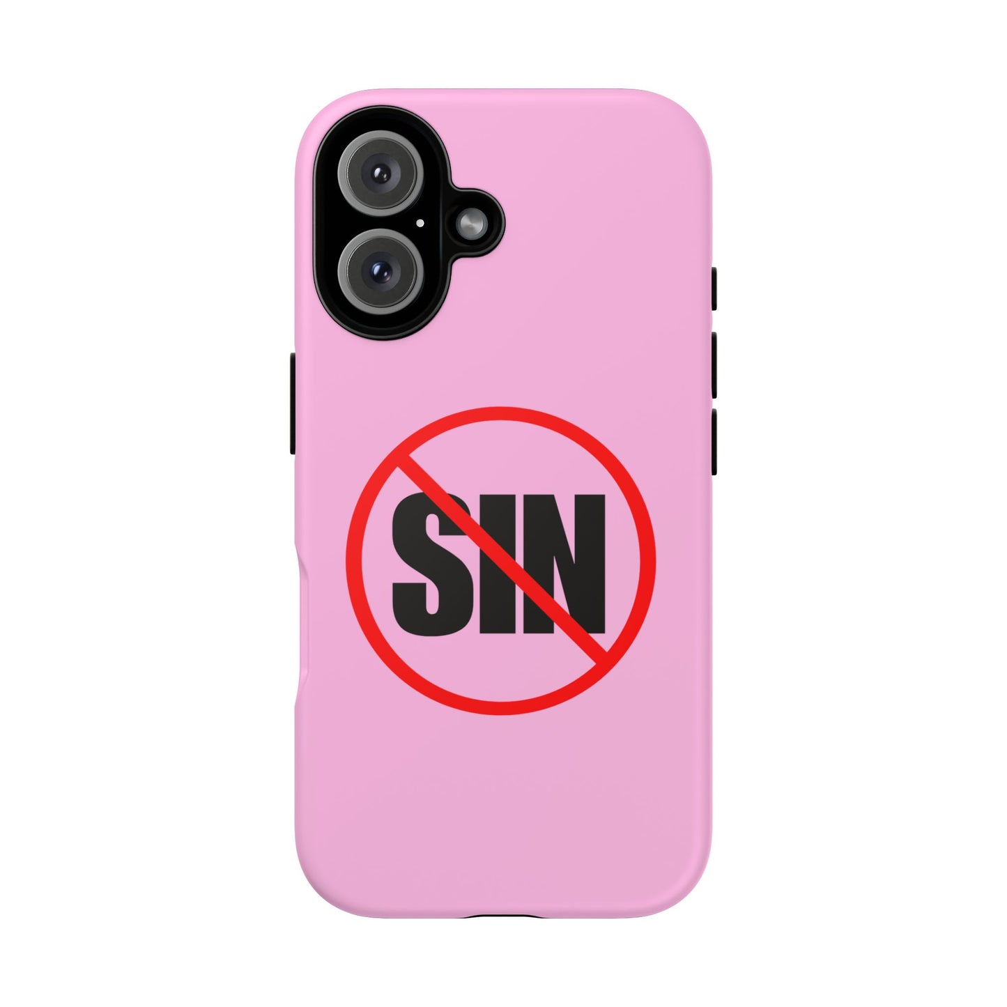 "No More Sin" Phone Case —