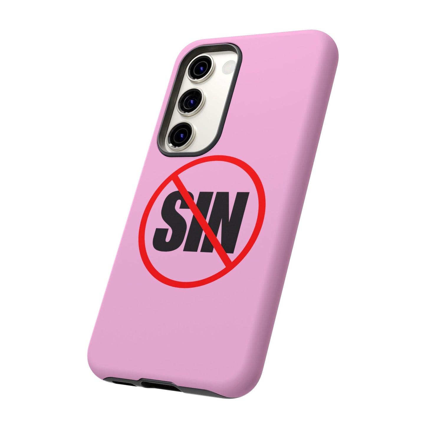 "No More Sin" Phone Case —