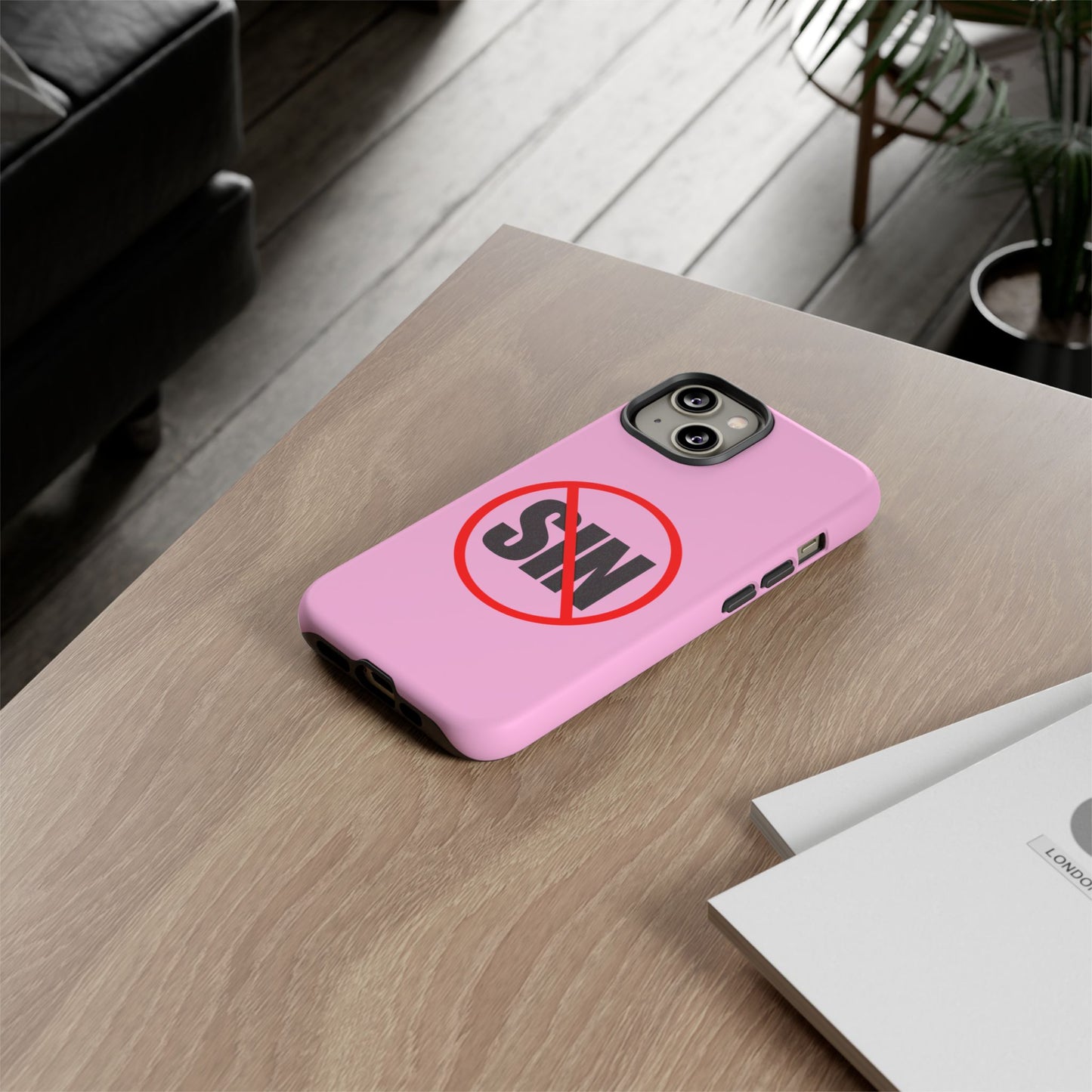 "No More Sin" Phone Case —