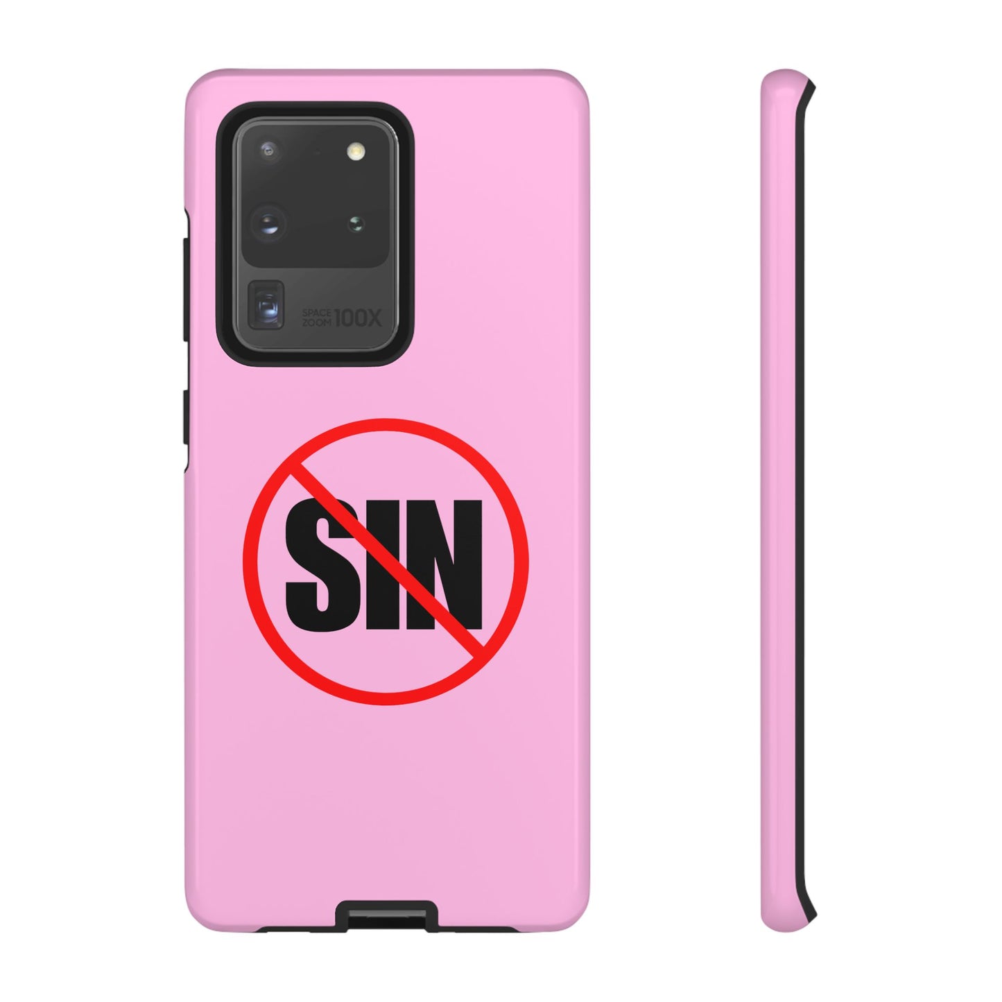 "No More Sin" Phone Case —