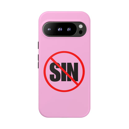 "No More Sin" Phone Case —