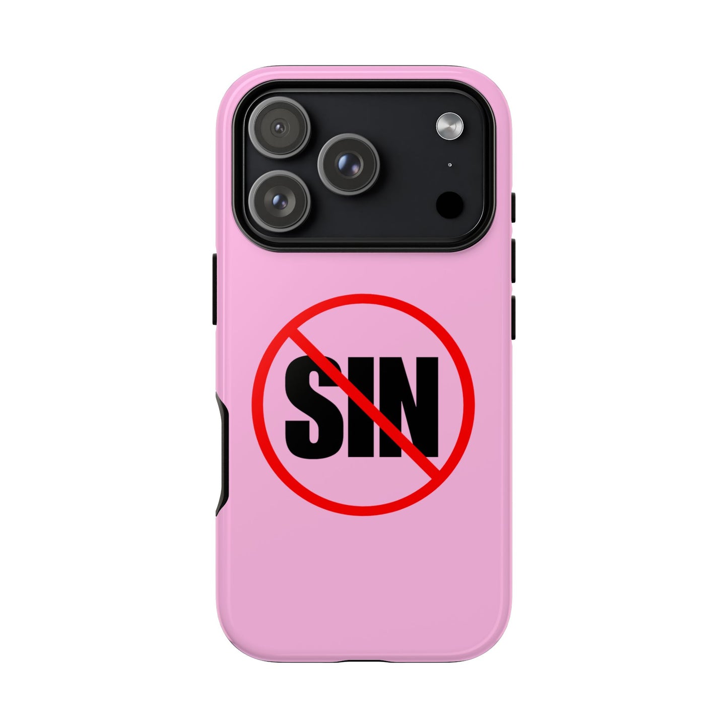 "No More Sin" Phone Case —