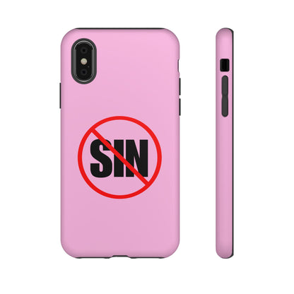 "No More Sin" Phone Case —
