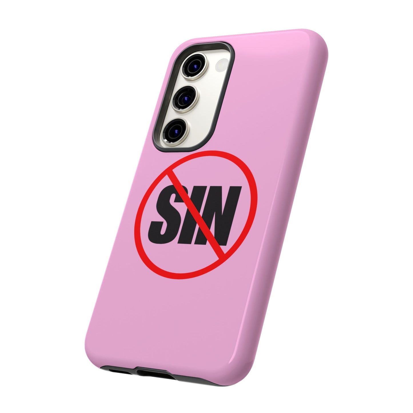 "No More Sin" Phone Case —