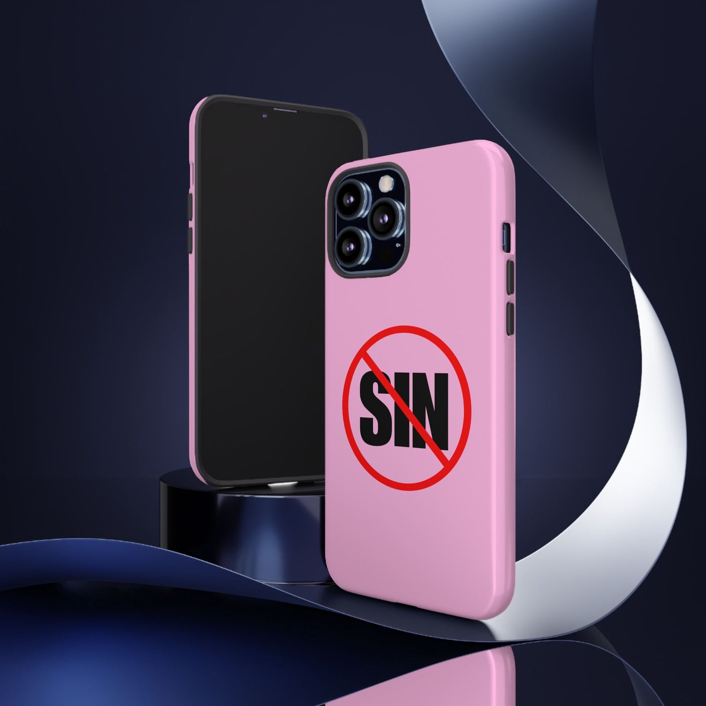 "No More Sin" Phone Case —