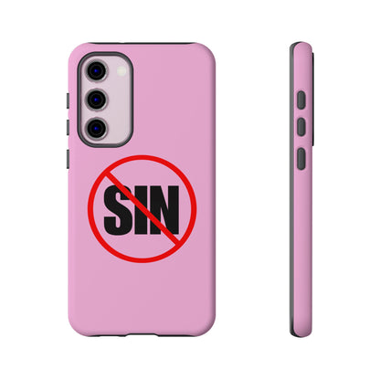 "No More Sin" Phone Case —