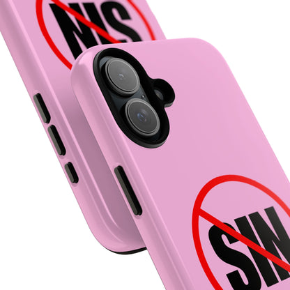 "No More Sin" Phone Case —