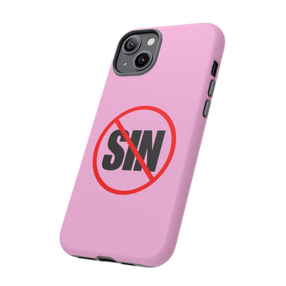 "No More Sin" Phone Case —