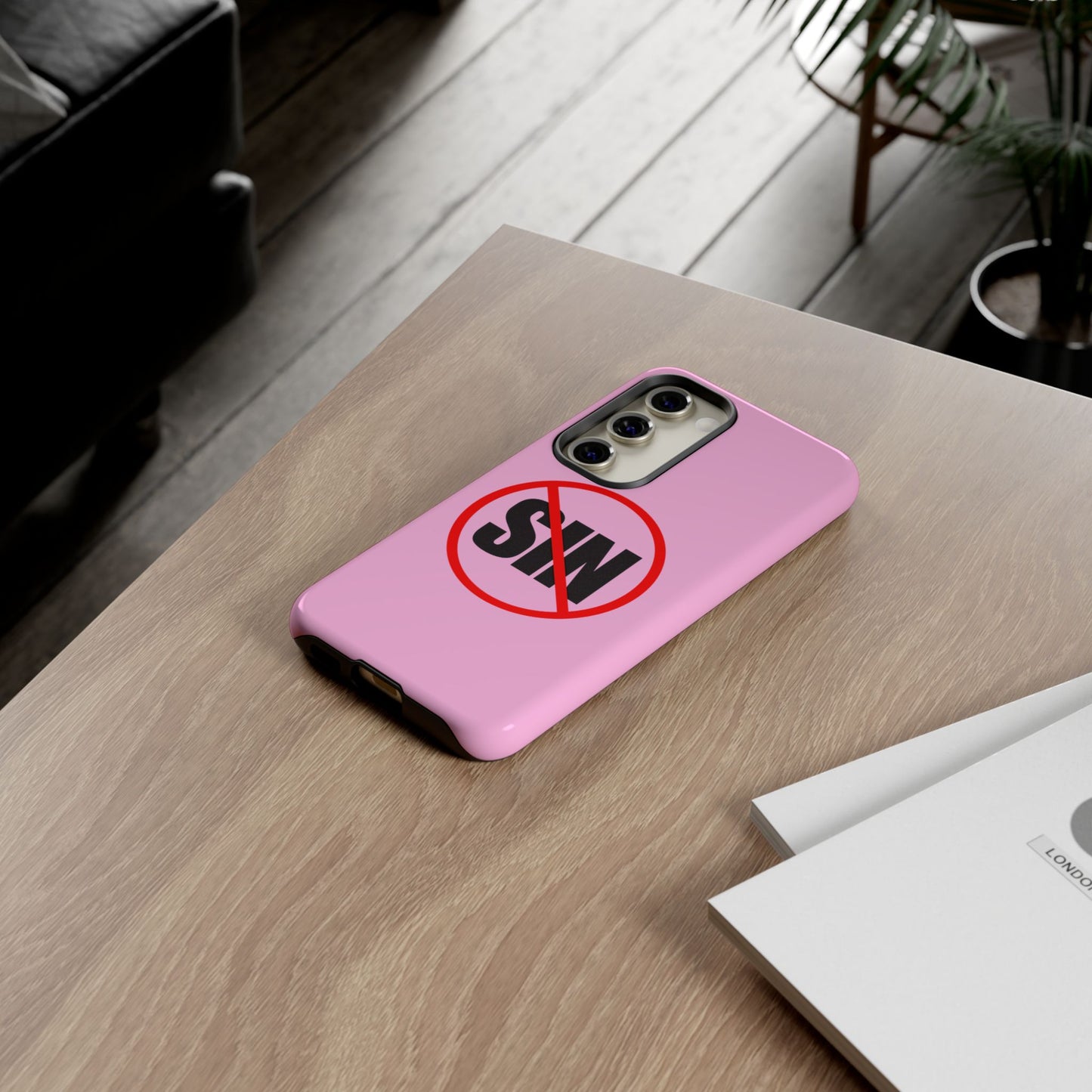 "No More Sin" Phone Case —