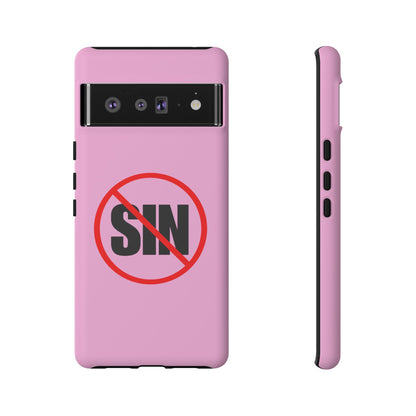"No More Sin" Phone Case —