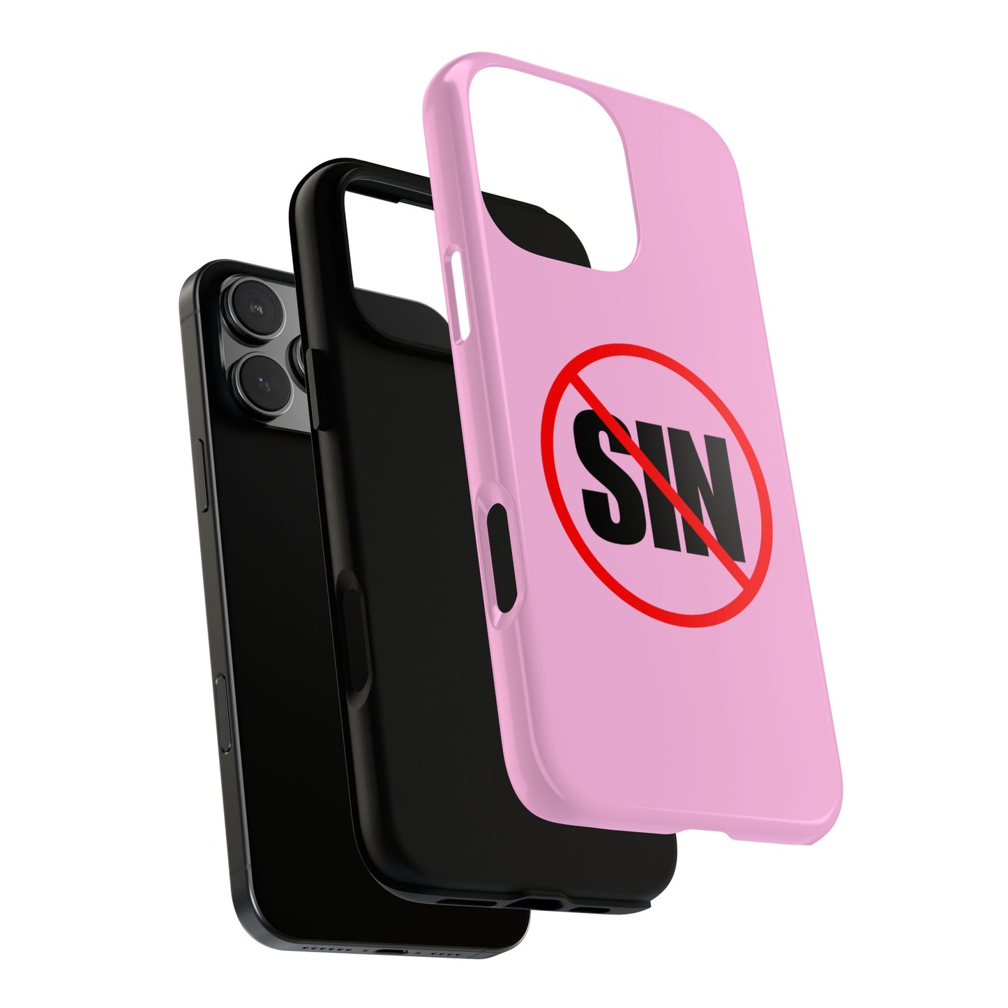 "No More Sin" Phone Case —