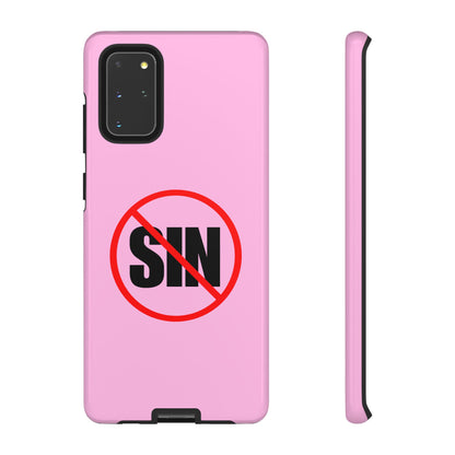 "No More Sin" Phone Case —