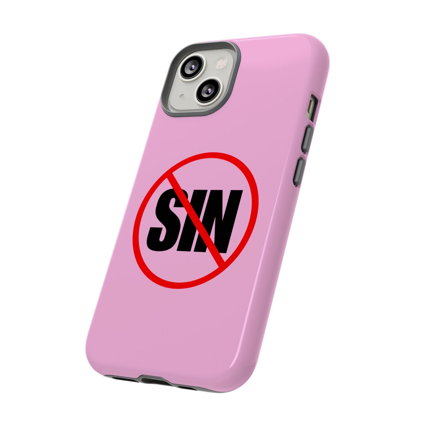 "No More Sin" Phone Case —