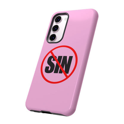 "No More Sin" Phone Case —