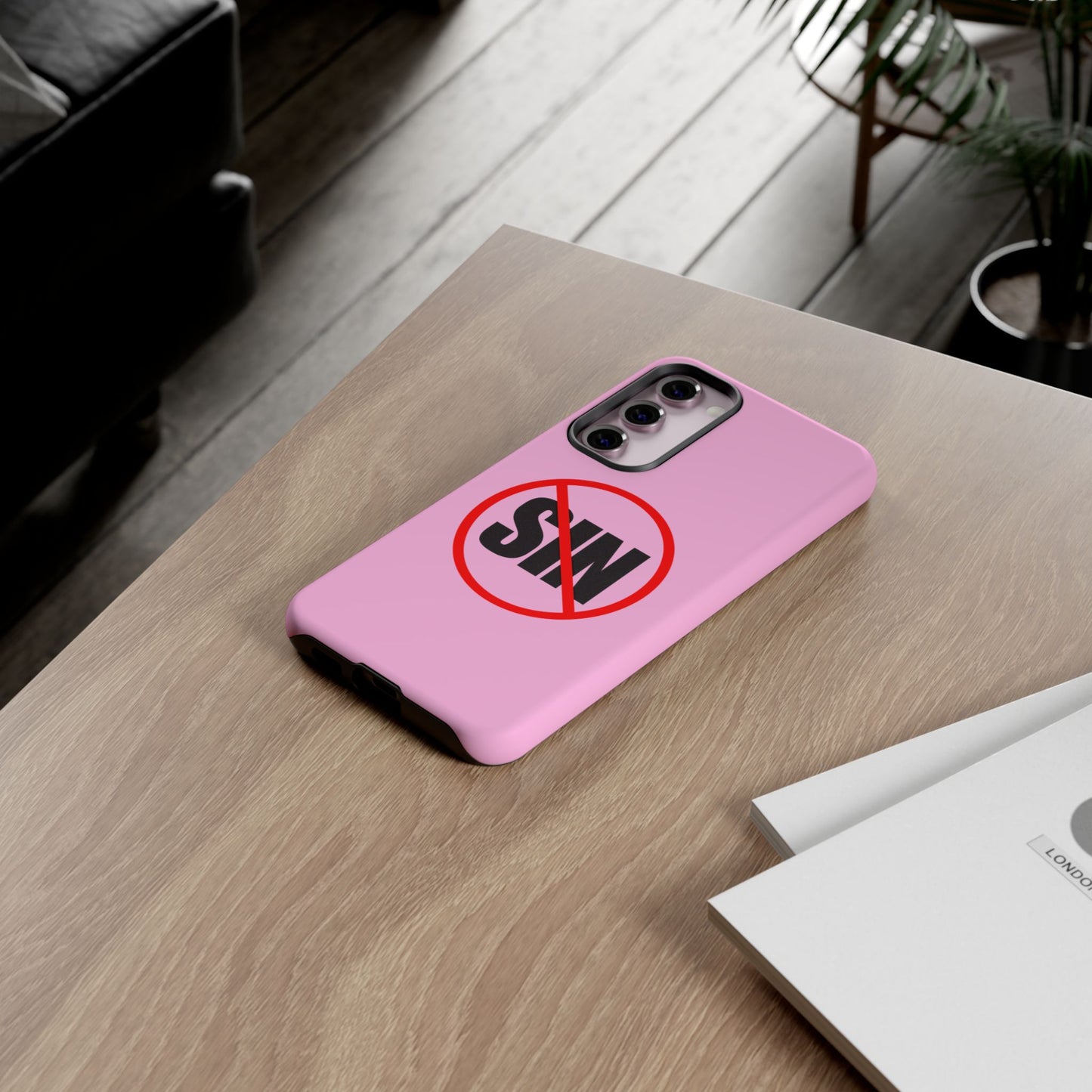 "No More Sin" Phone Case —