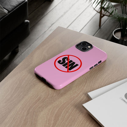 "No More Sin" Phone Case —