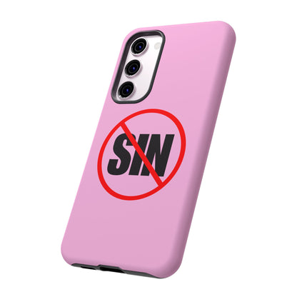 "No More Sin" Phone Case —