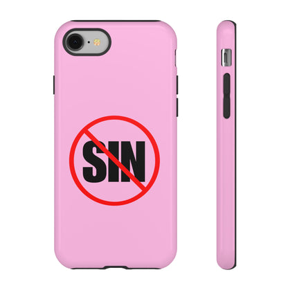 "No More Sin" Phone Case —