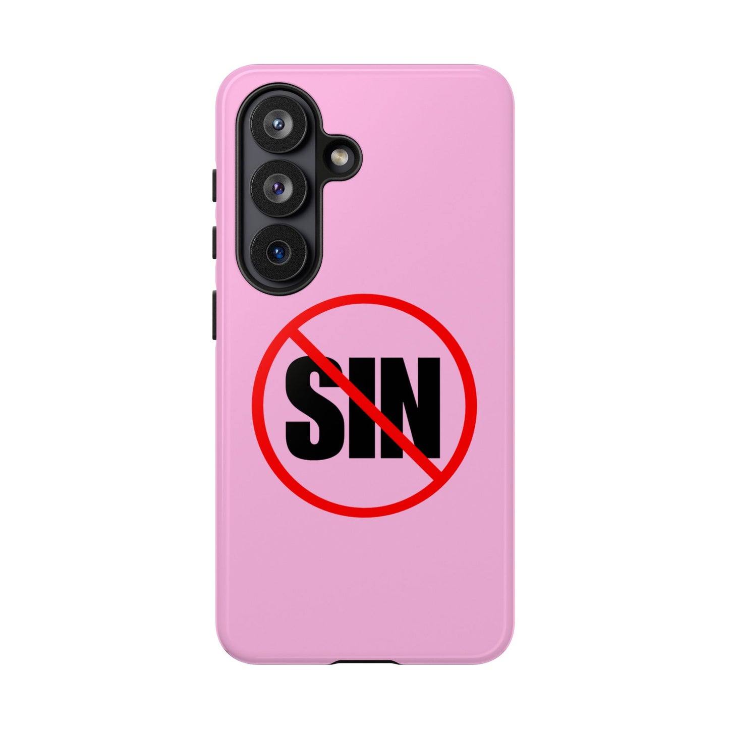 "No More Sin" Phone Case —