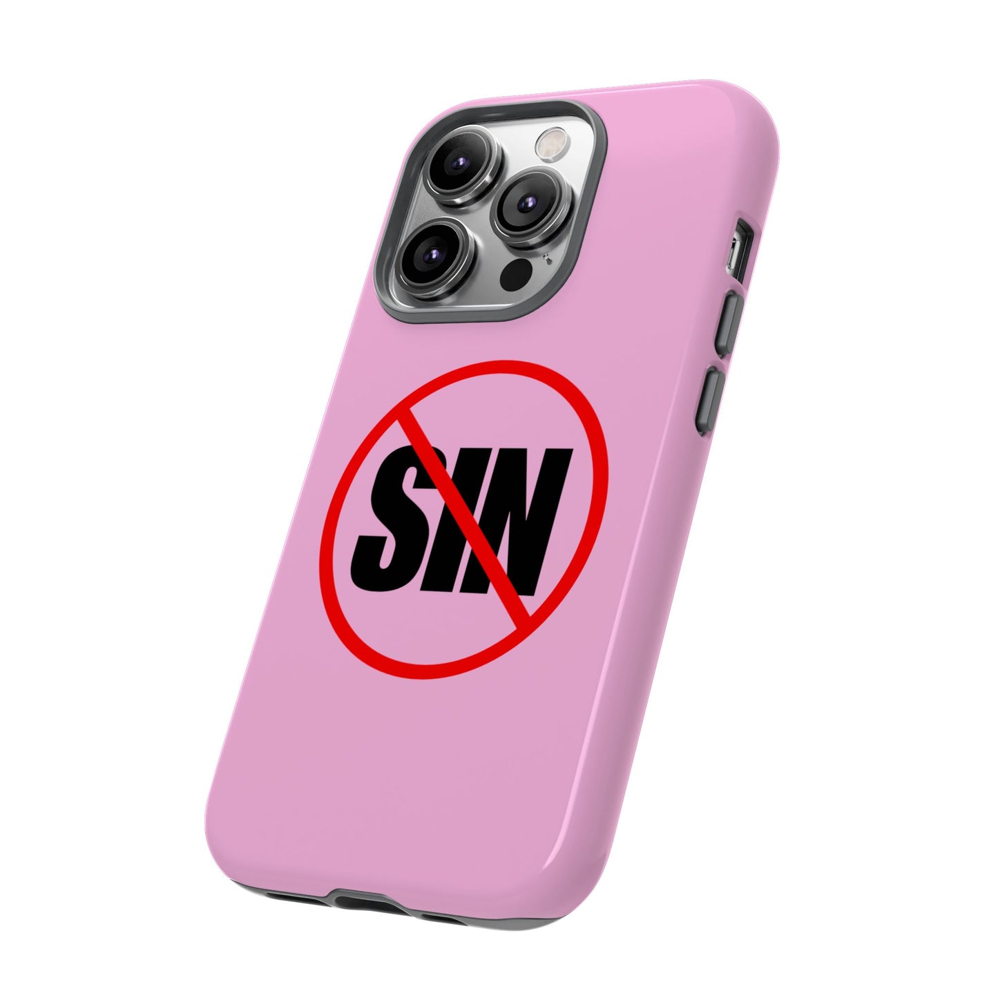 "No More Sin" Phone Case —