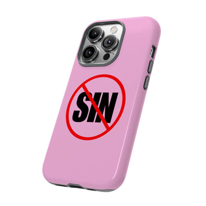 "No More Sin" Phone Case —