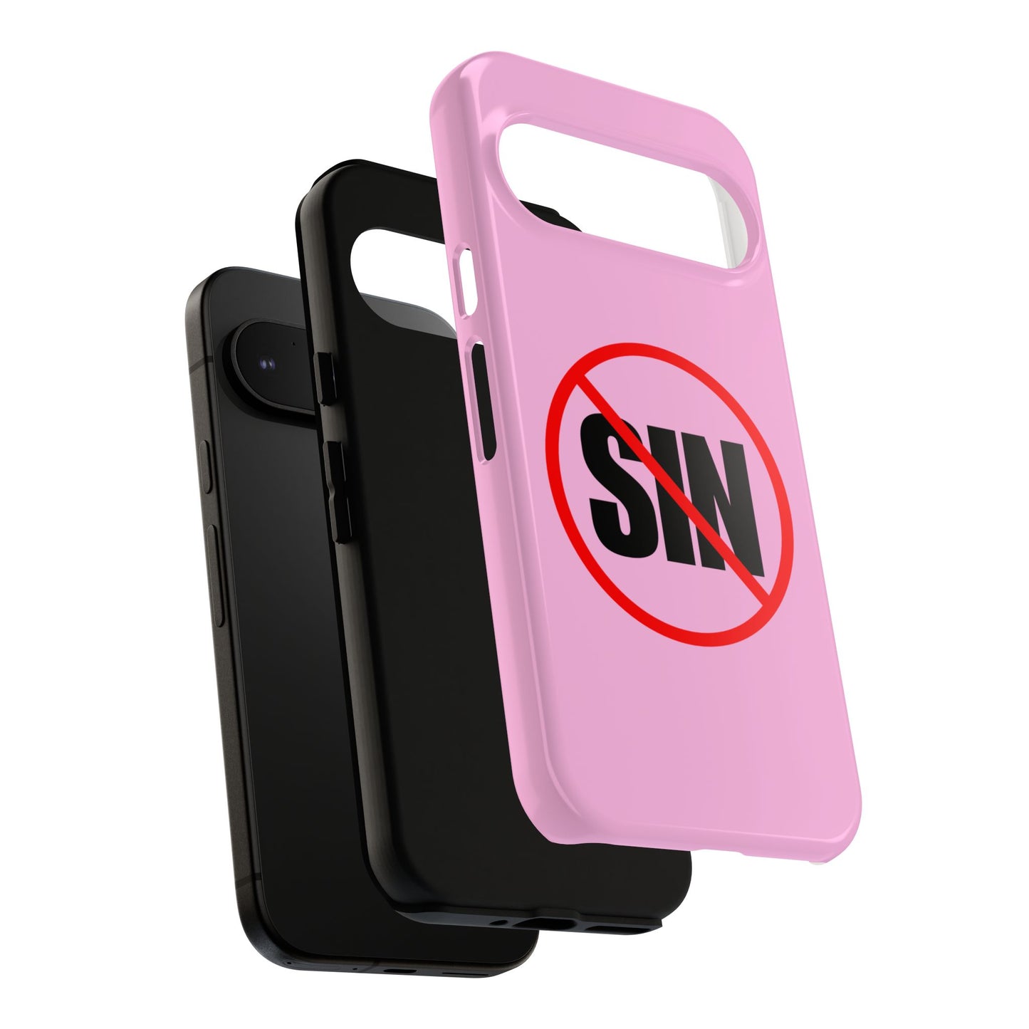 "No More Sin" Phone Case —