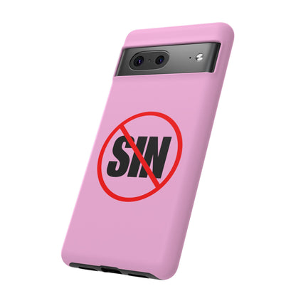 "No More Sin" Phone Case —