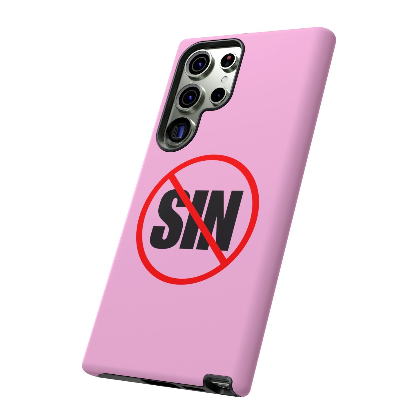 "No More Sin" Phone Case —