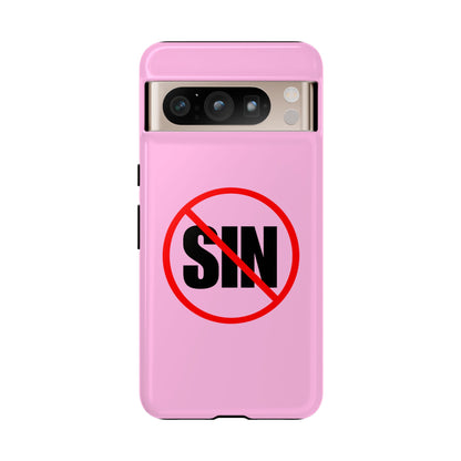 "No More Sin" Phone Case —