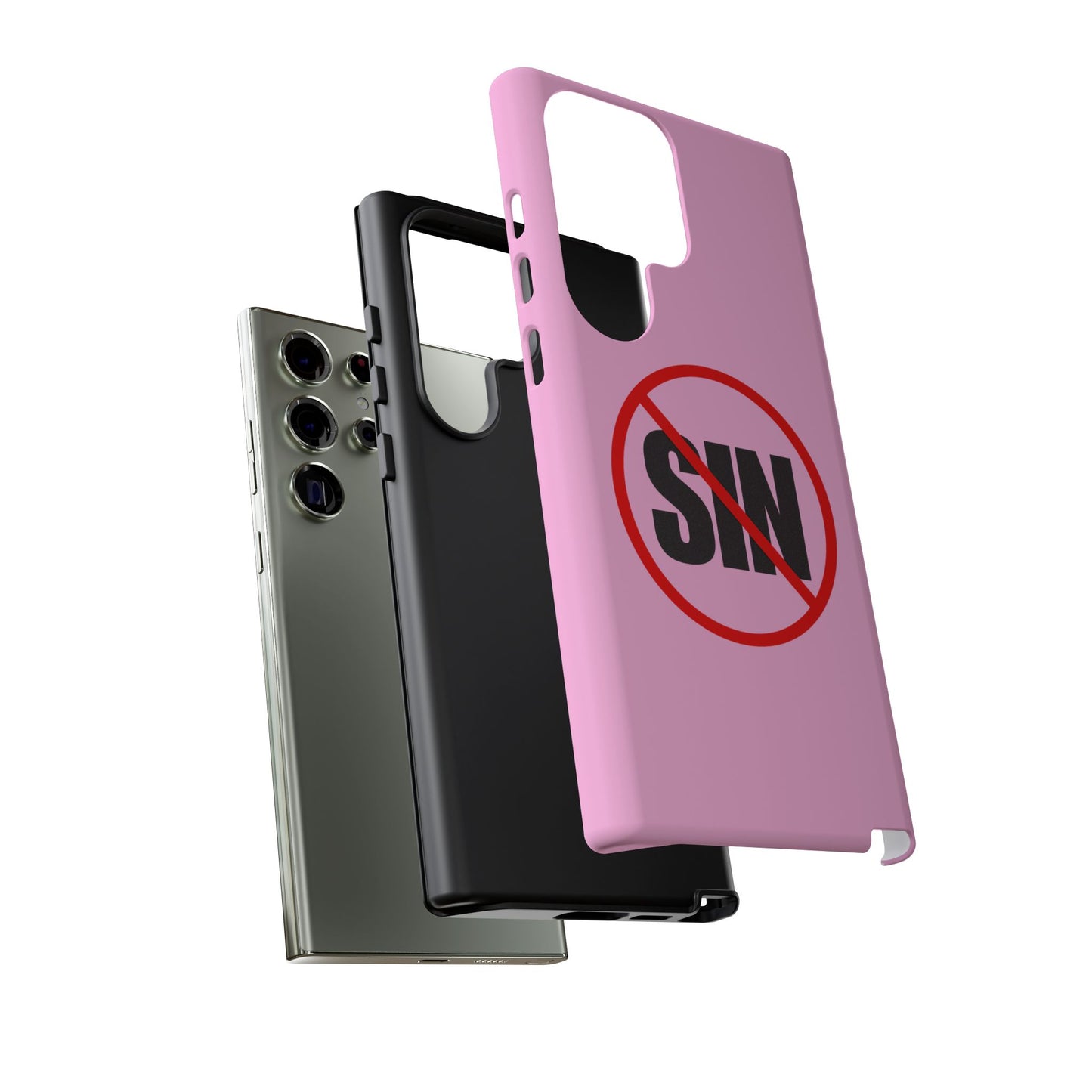 "No More Sin" Phone Case —