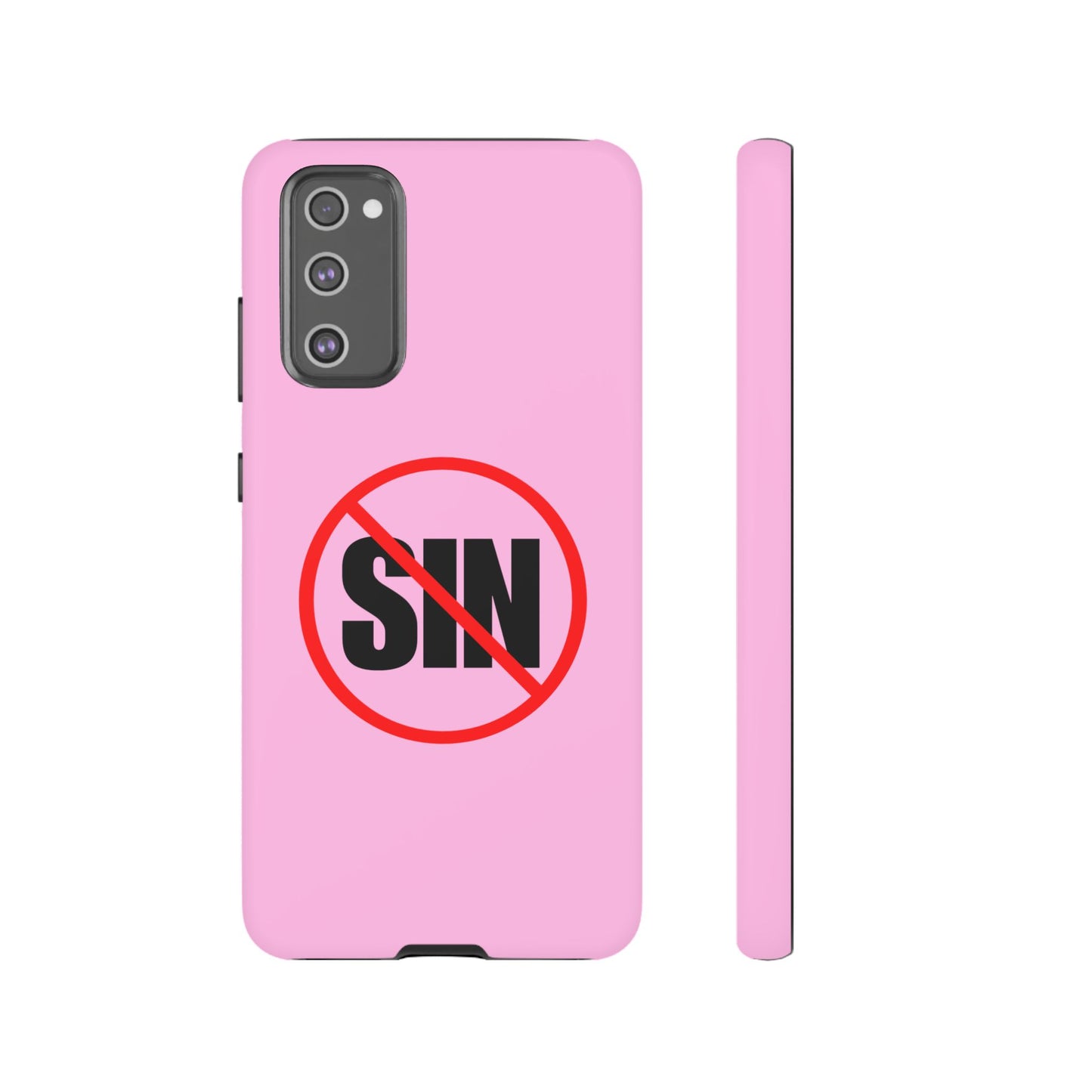 "No More Sin" Phone Case —