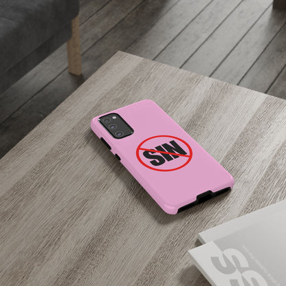 "No More Sin" Phone Case —