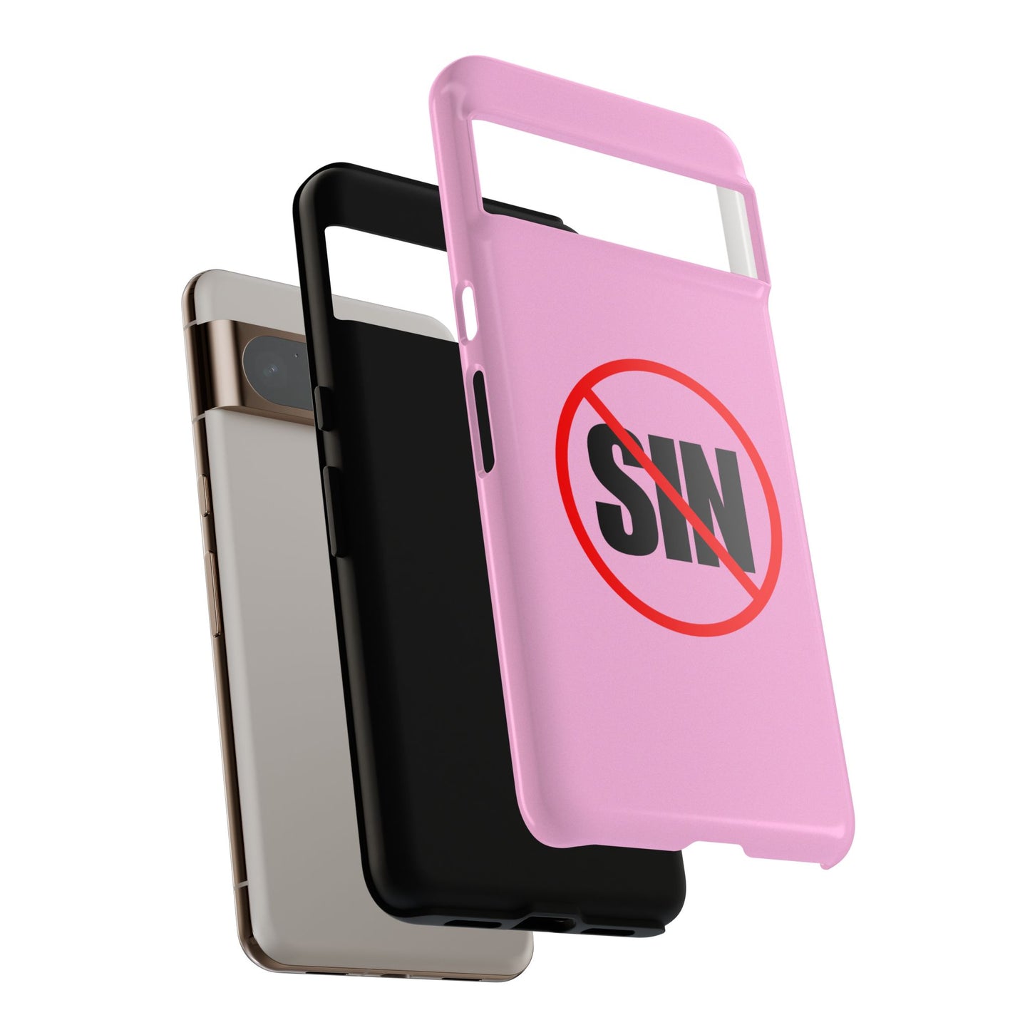 "No More Sin" Phone Case —