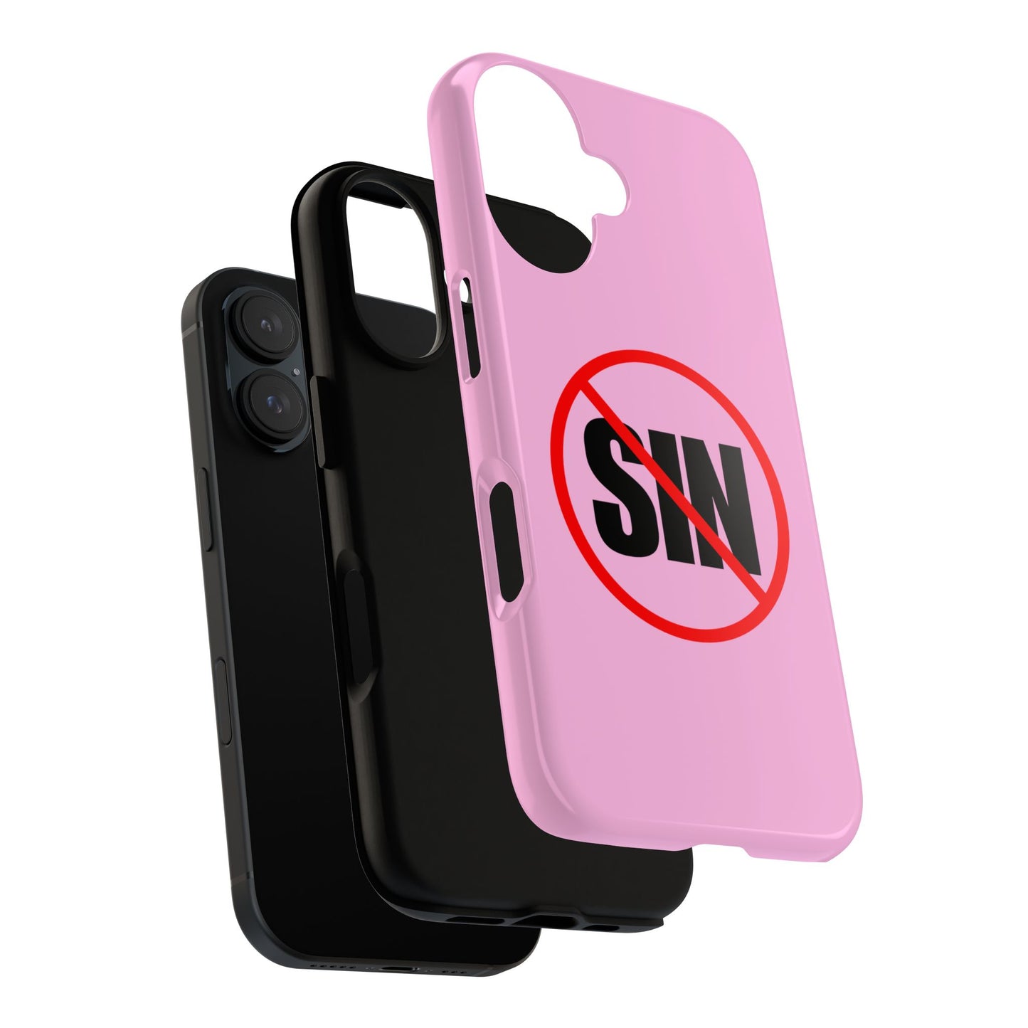 "No More Sin" Phone Case —