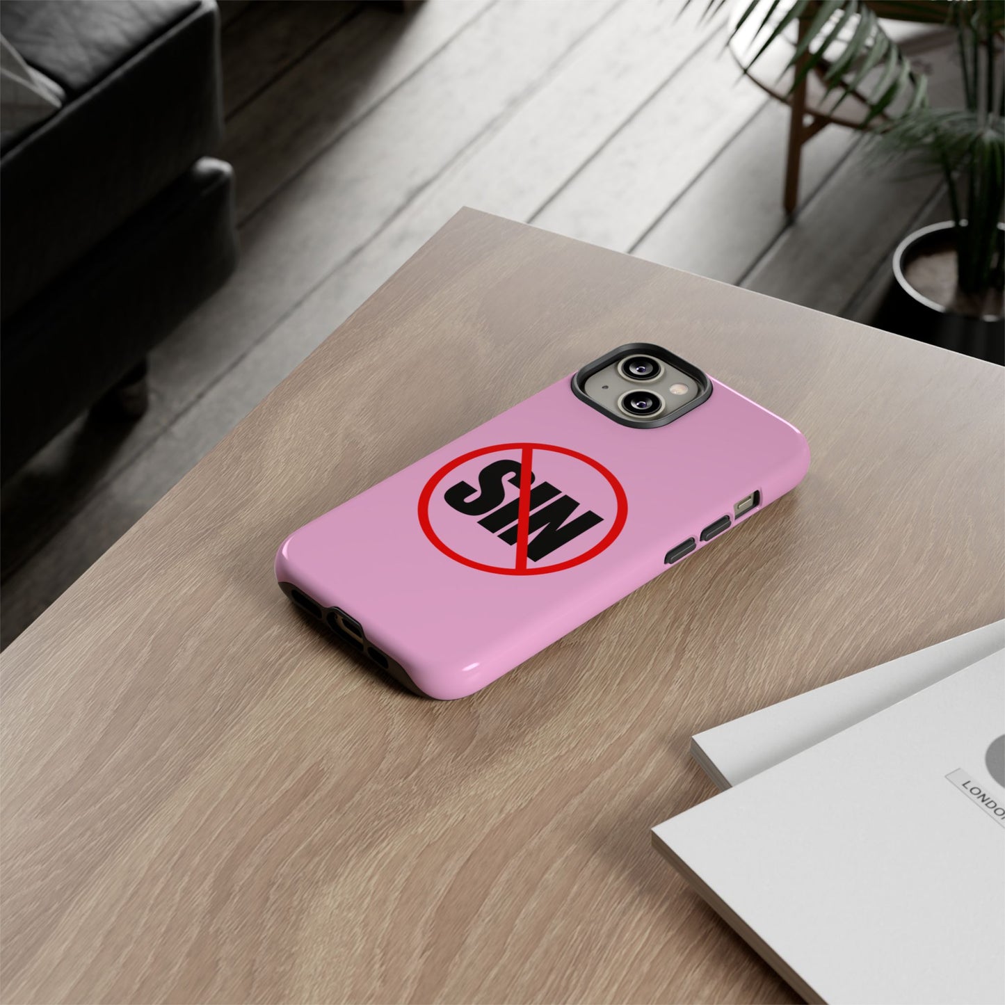 "No More Sin" Phone Case —